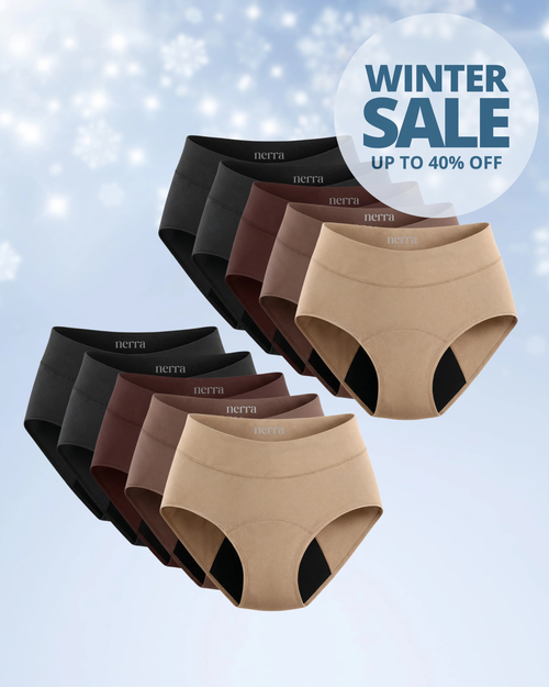 Nerra™ Leak-Proof Comfort Underwear (10-Pack)