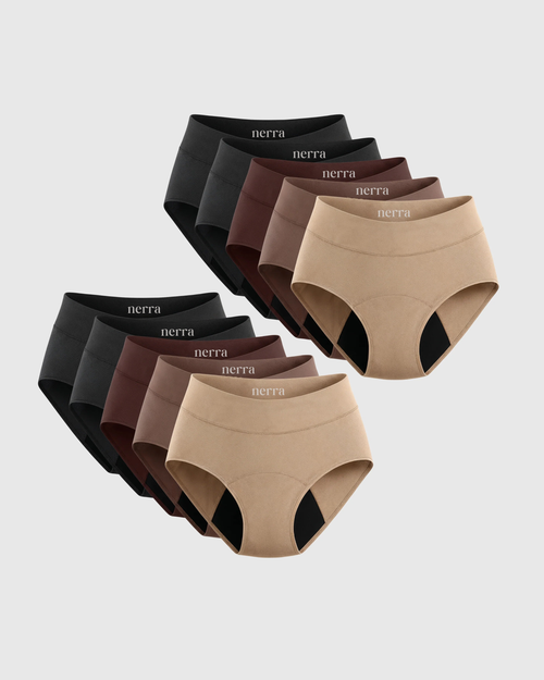Nerra™ Leak-Proof Comfort Underwear (10-Pack)