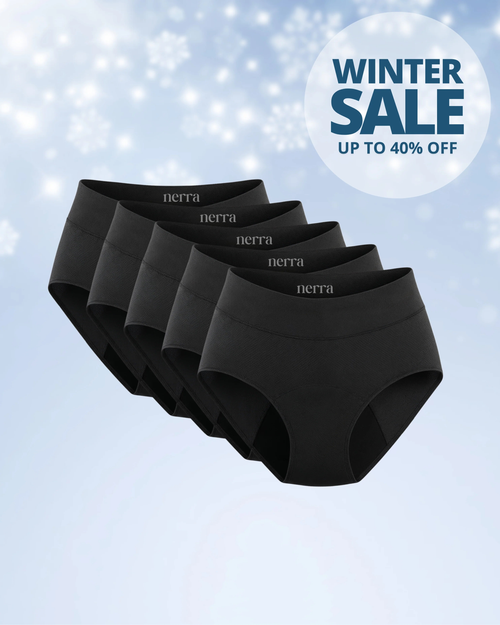 Nerra™ Leak-Proof Comfort Underwear (5-Pack)