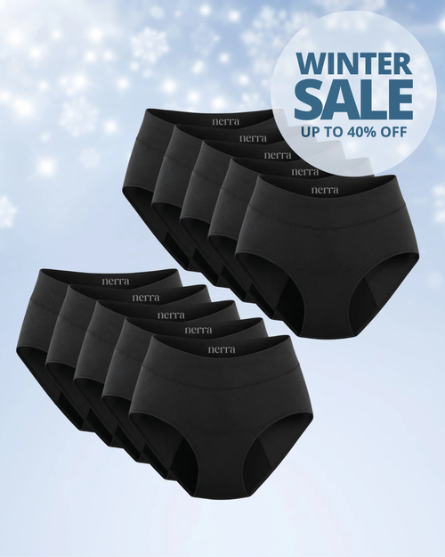 Nerra™ Leak-Proof Comfort Underwear (10-Pack)