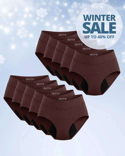 Nerra™ Leak-Proof Comfort Underwear (10-Pack)
