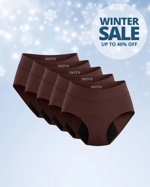 Nerra™ Leak-Proof Comfort Underwear (5-Pack)