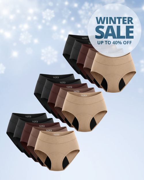 Nerra™ Leak-Proof Comfort Underwear (15-Pack)