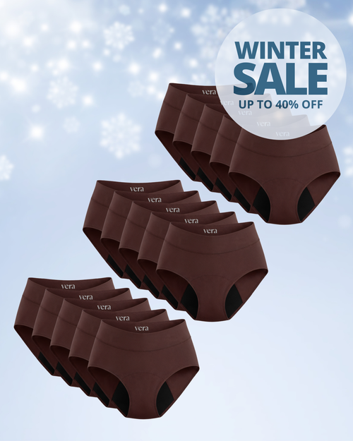 Nerra™ Leak-Proof Comfort Underwear (15-Pack)