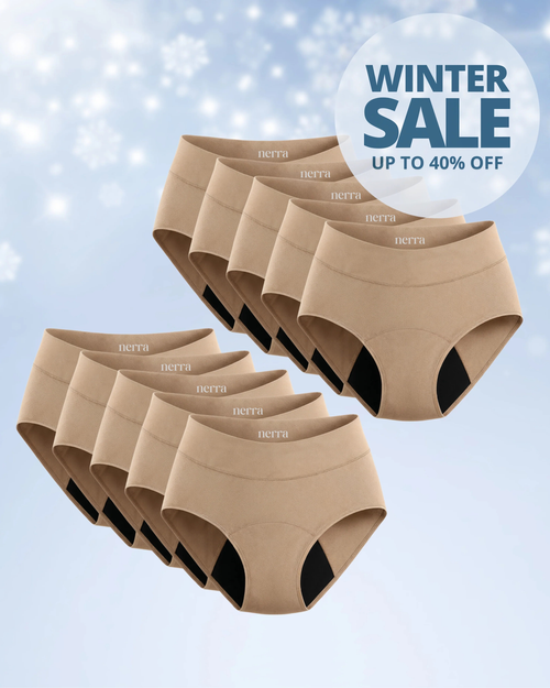 Nerra™ Leak-Proof Comfort Underwear (10-Pack)