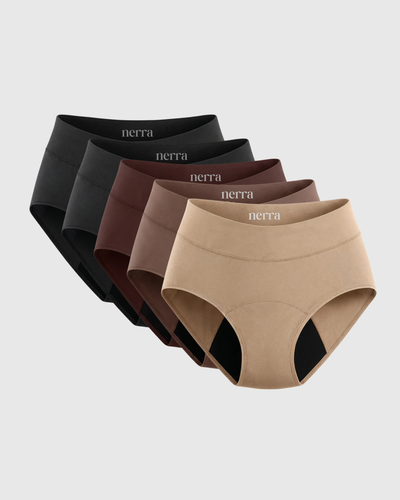 Nerra™ Leak-Proof Comfort Underwear (5-Pack)